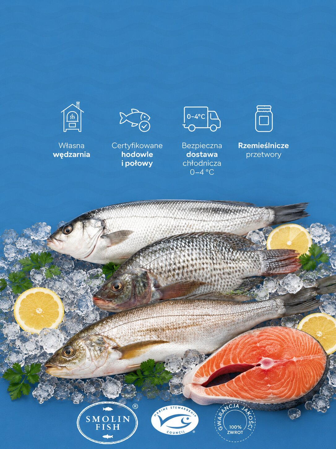 Świeże ryby z szybką i bezpieczną dostawą